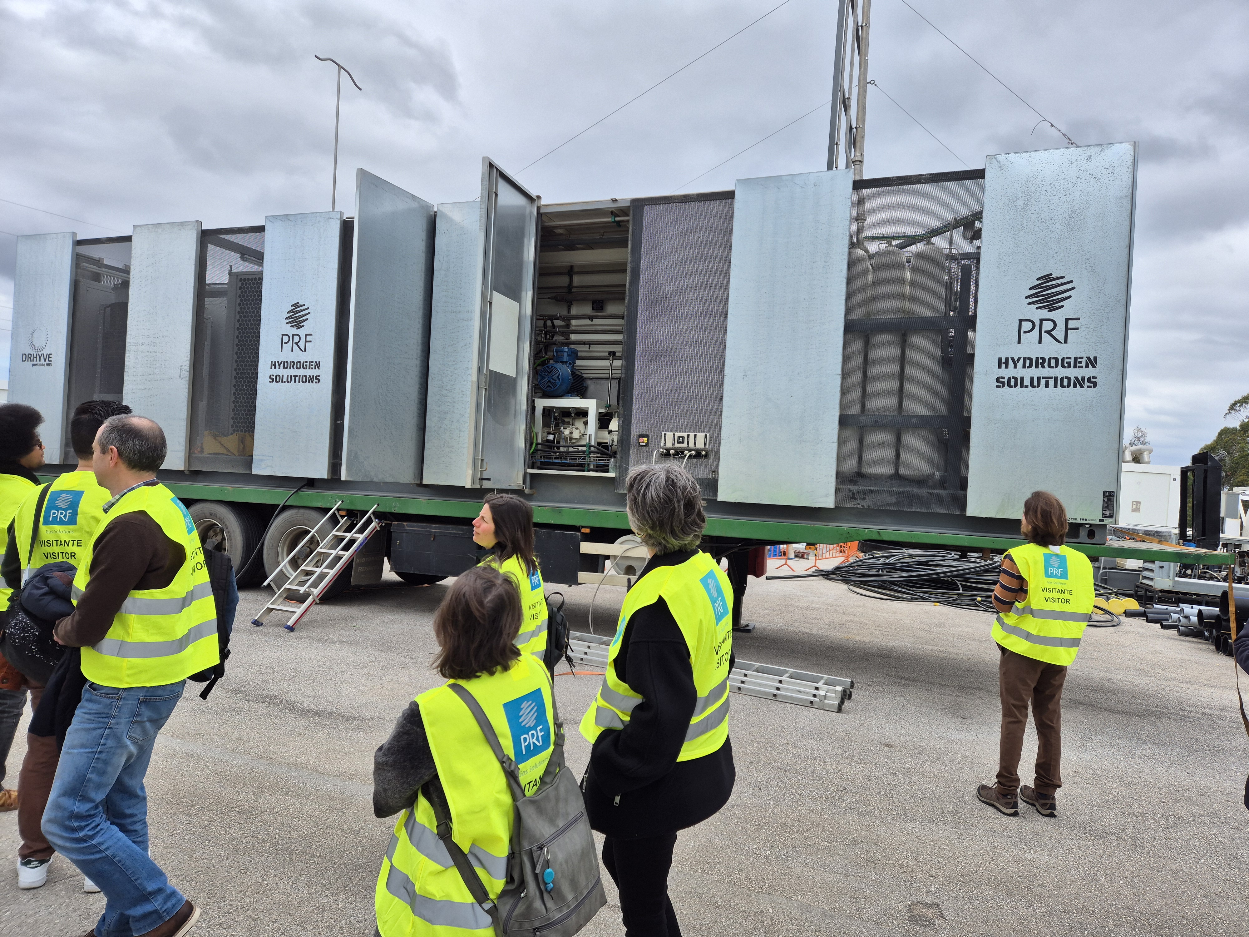 SHAREDH2 SUDOE 3Reuniao Visita PRF 1